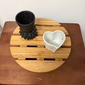 Wooden Plant Stand Caddy Bundle